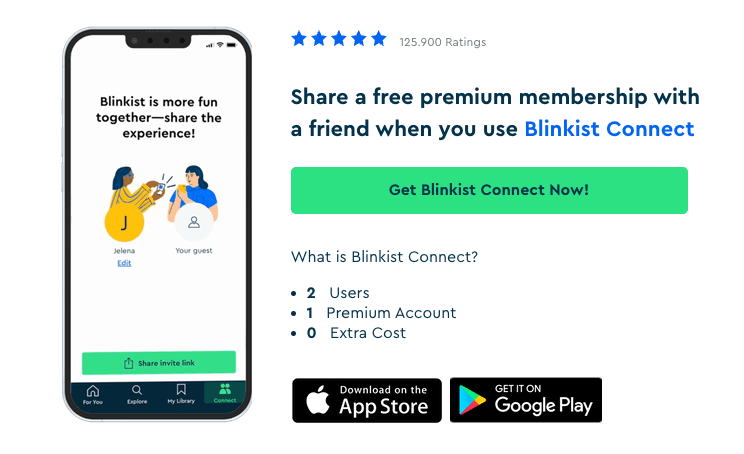 Review: Share a Blinkist premium membership with a friend for free.