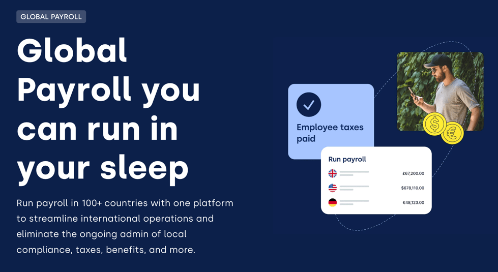 Global payroll, automated