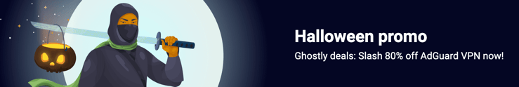 AdGuard Halloween Deal