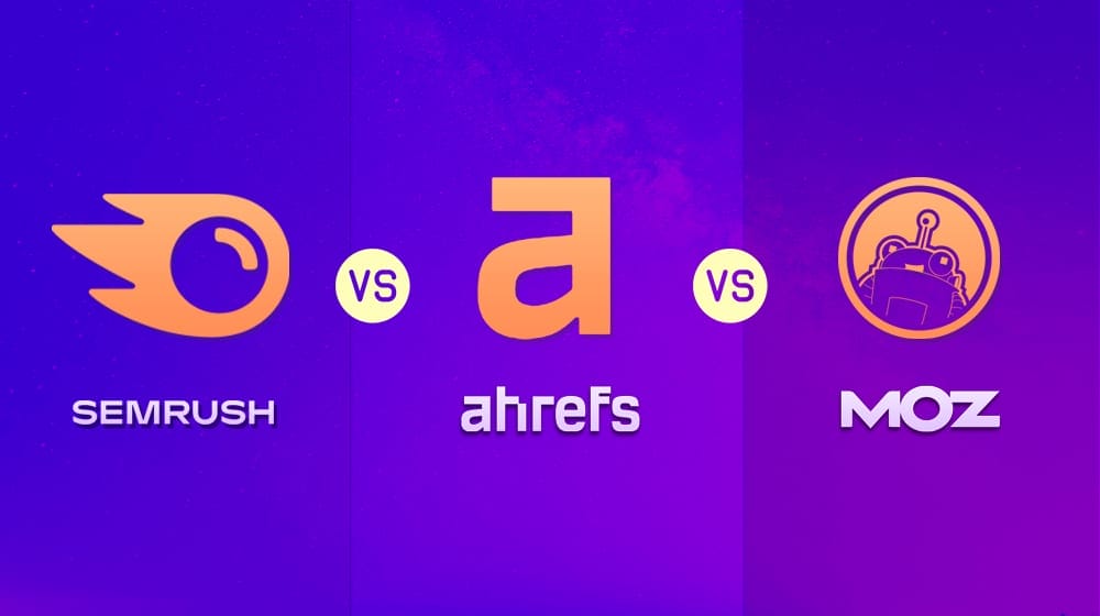 Semrush vs Ahrefs vs Moz