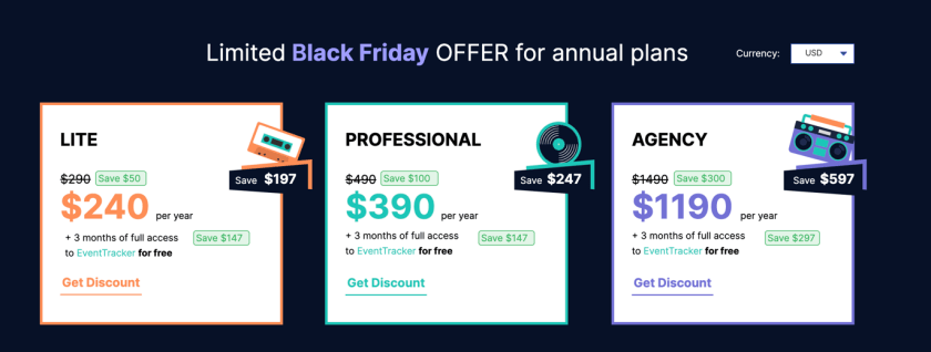 Landingi Black Friday Offer for Annual Plans Landingi Black Friday Offer for Annual Plans