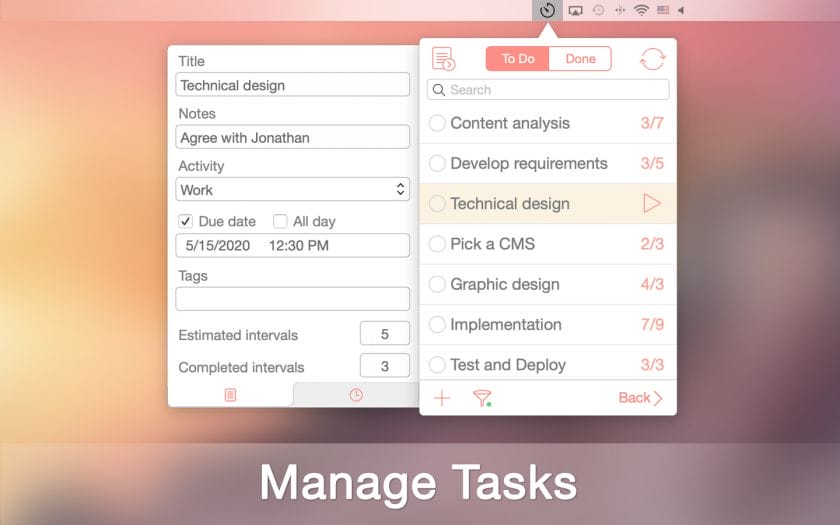 Be Focused Tasks and Timers