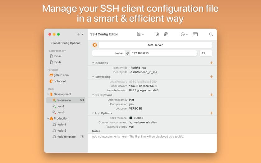 Streamlined SSH Config File Management