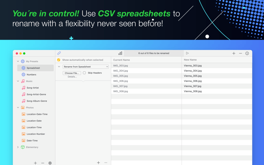 Renamer Screenshot 1