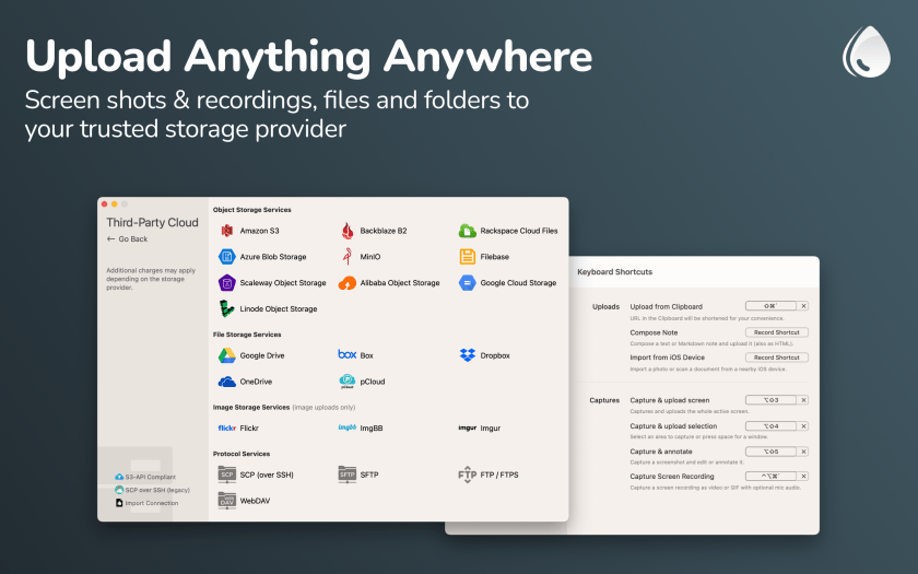 Screenshot of Dropshare's annotation feature