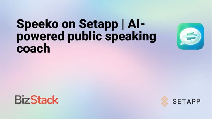 Speeko on Setapp | AI-powered public speaking coach