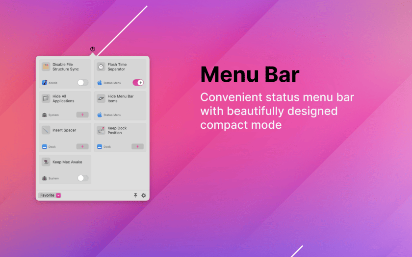 Screenshot of Almighty Xcode Configuration