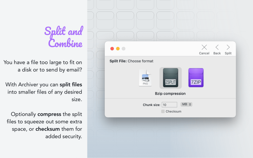 Archiver Preview Feature