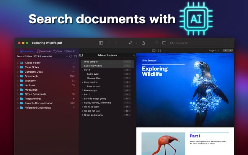 PDF Search Screenshot