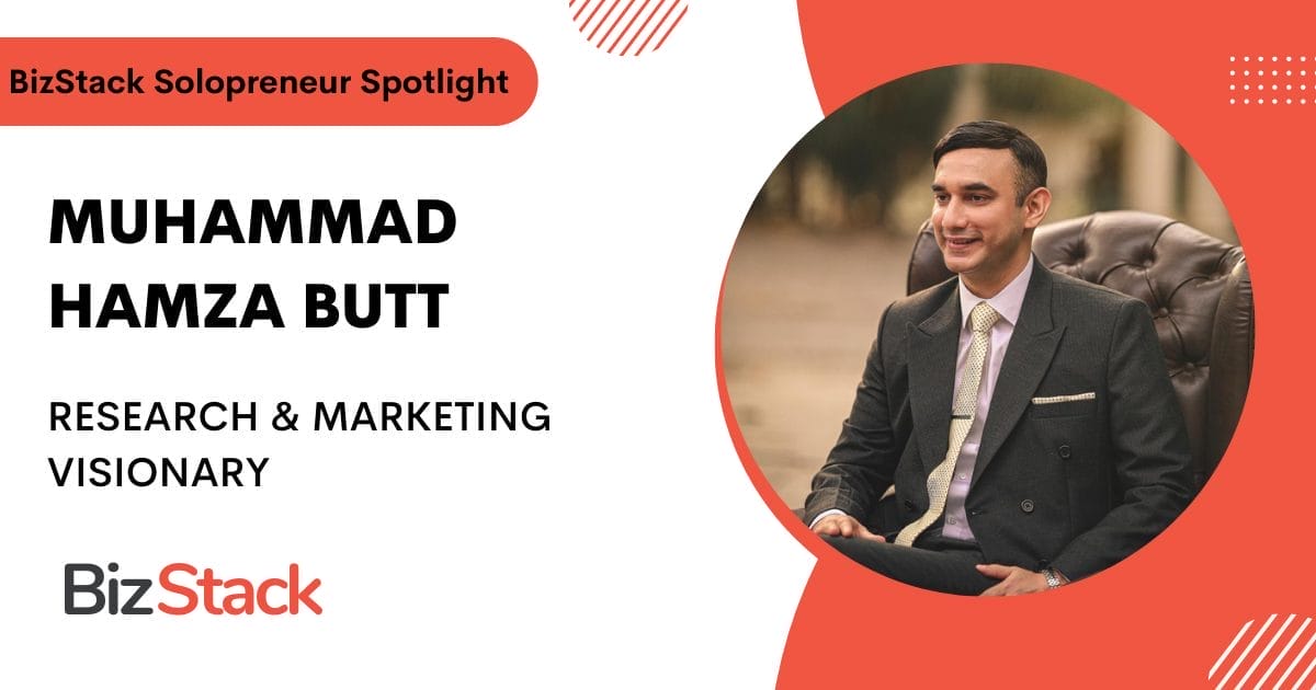 Muhammad Hamza Butt’s Solopreneur Journey