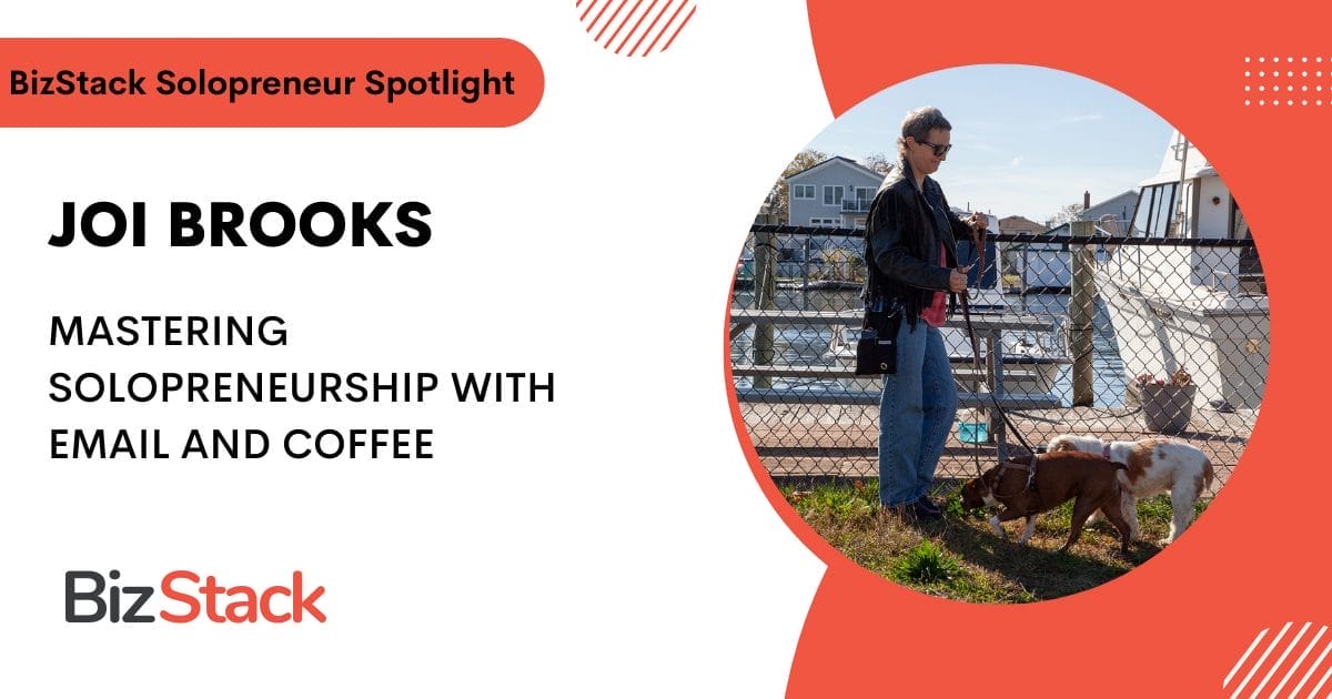 BizStack Solopreneur Spotlight featuring Joi Brooks