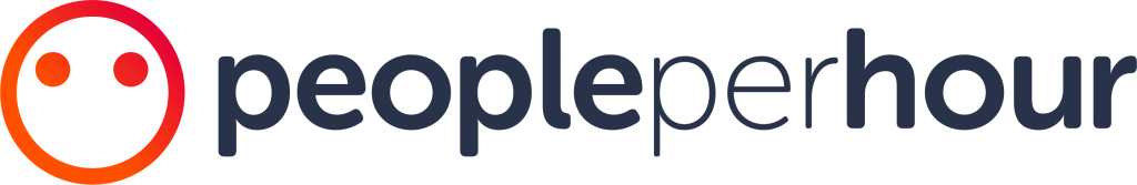 PeoplePerHour logo featuring an orange smiley face icon followed by the text "peopleperhour" in lowercase dark blue letters